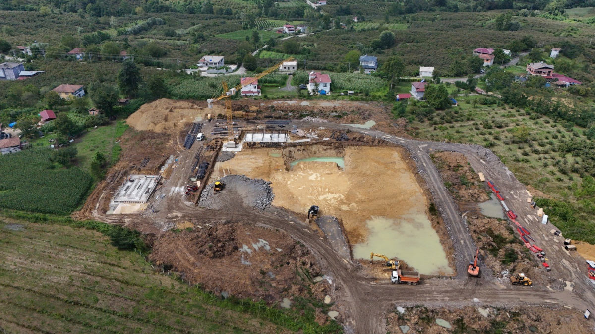 Samsun’da 1,1 milyar TL’lik içme suyu arıtma tesisi inşaatı başladı