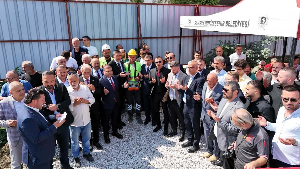 Samsun'da 'Kadıköy Kentsel Dönüşüm Projesi'nin temeli atıldı