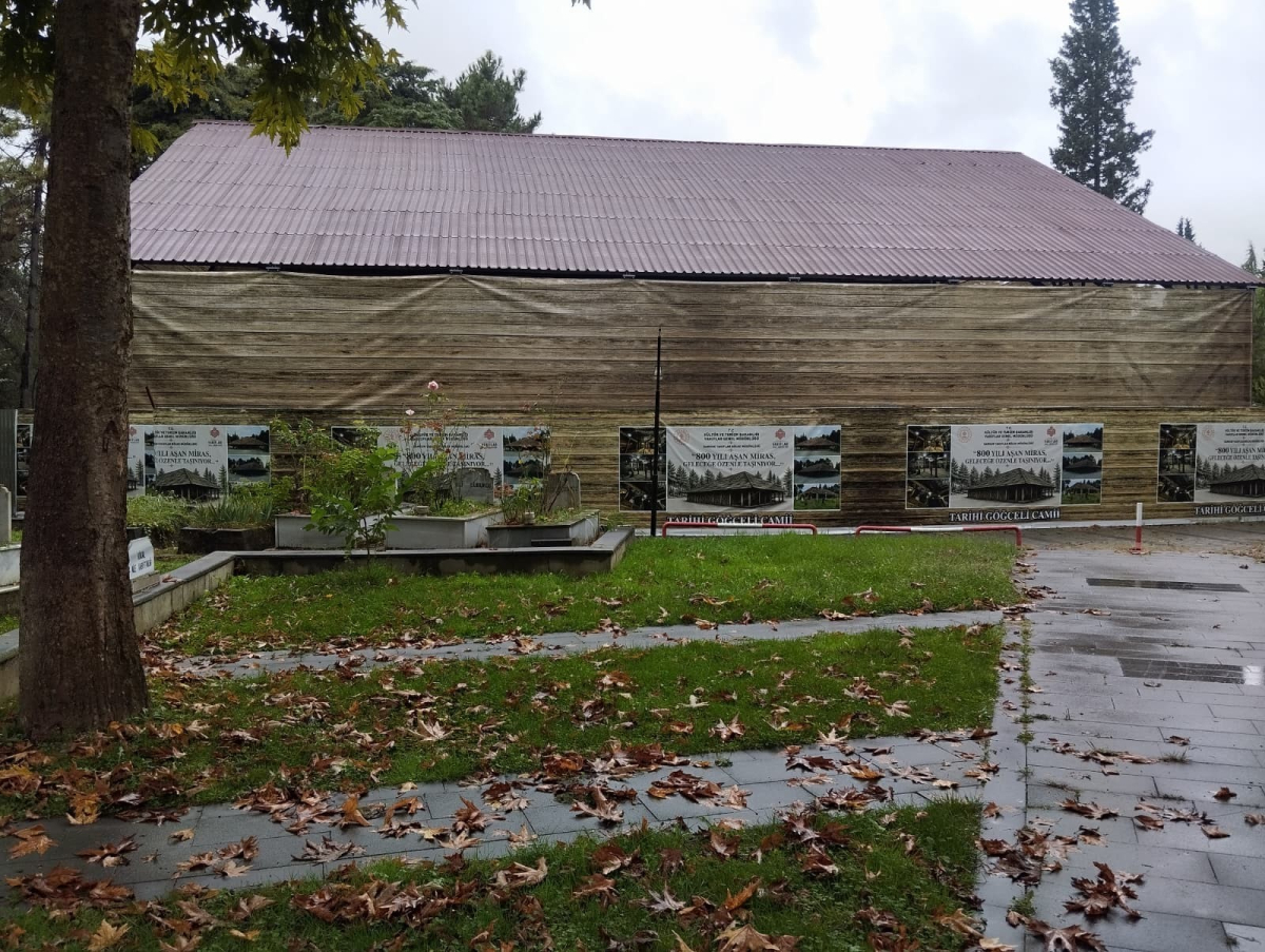 8,5 asırlık Göğceli Camii geleceğe hazırlanıyor