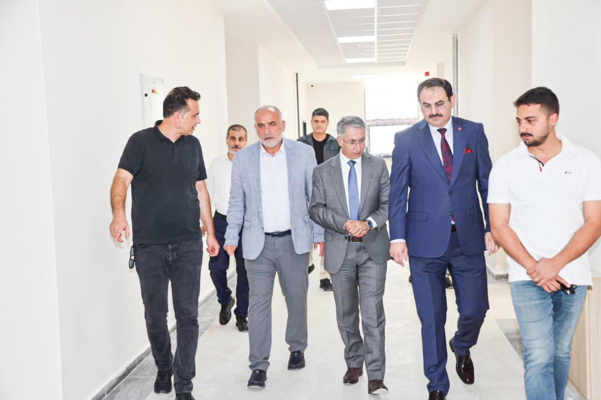 Canik Fen Lisesi inşaatında sona gelindi