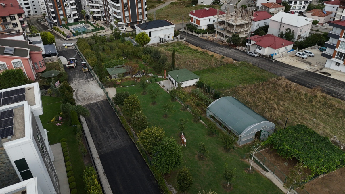 Atakum’da asfalt çalışması