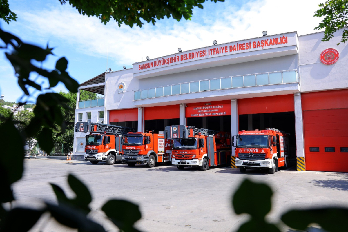 Samsun İtfaiyesi 9 ayda 8 bin 157 olaya müdahale etti