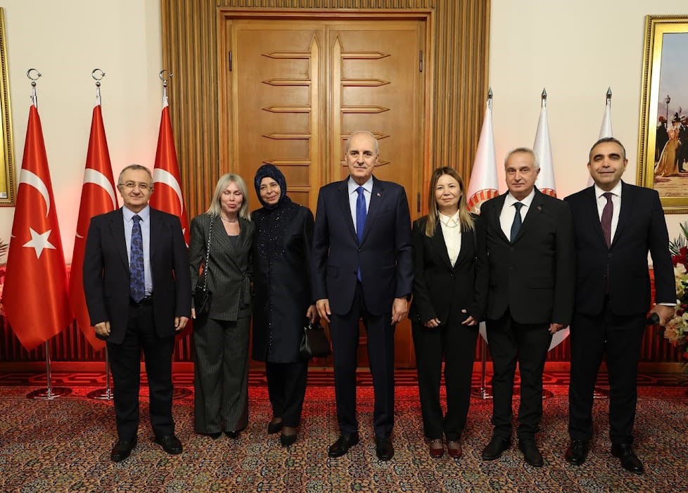 Rektör Fatma Aydın, Mecliste yeni yasama yılı resepsiyonuna katıldı