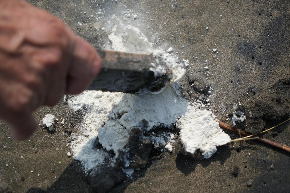 Samsun sahillerine vuran beyaz toz 'guar gum' çıktı: Doğal lif