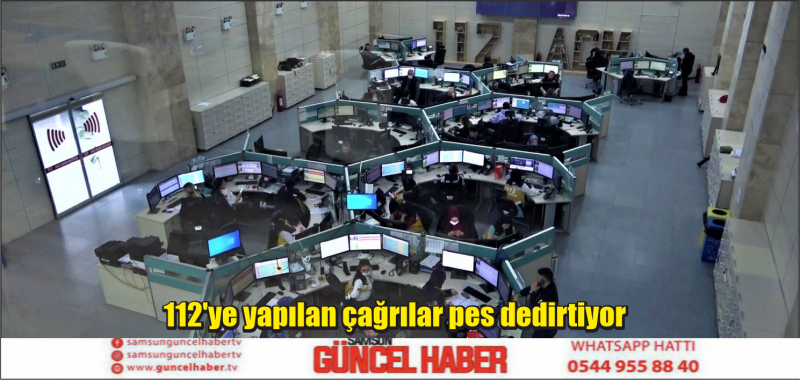 112'ye yapılan çağrılar pes dedirtiyor