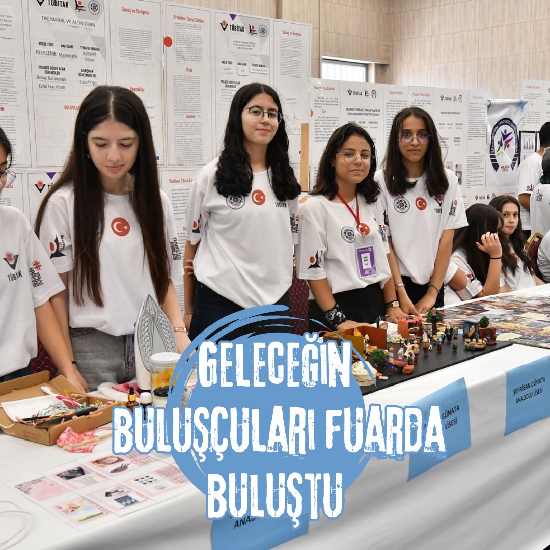 Geleceğin buluşçuları fuarda buluştu