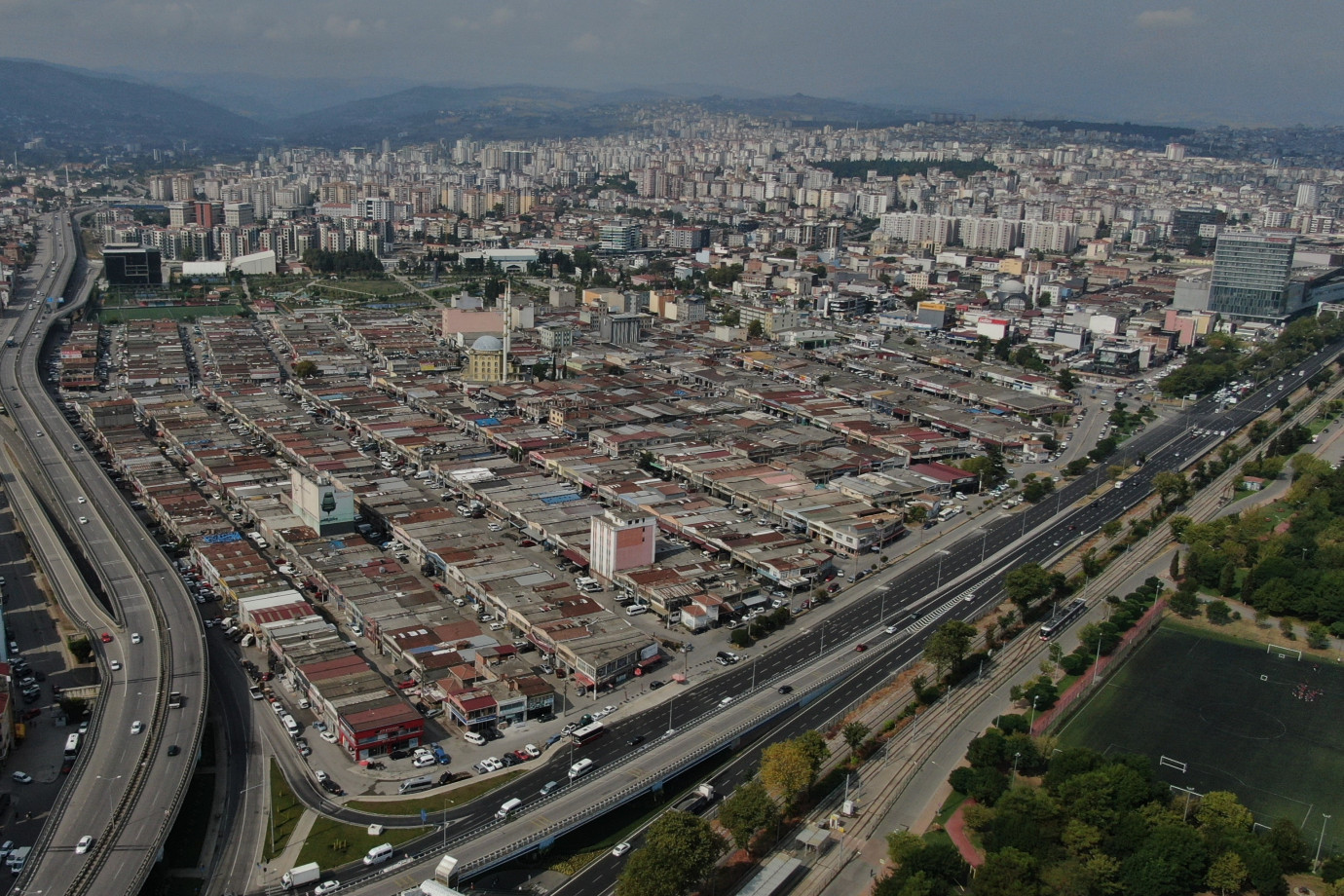  Gülsan Sanayi Sitesi’nde tahliye süreci başladı