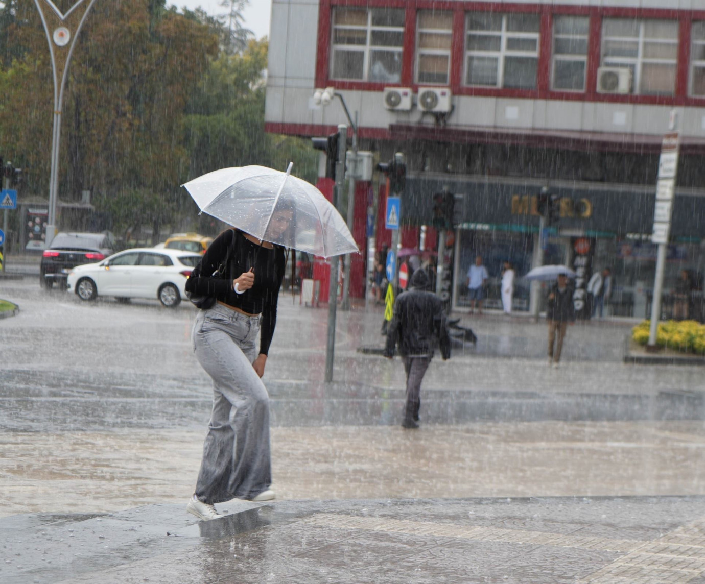 Samsun'da ani sağanak
