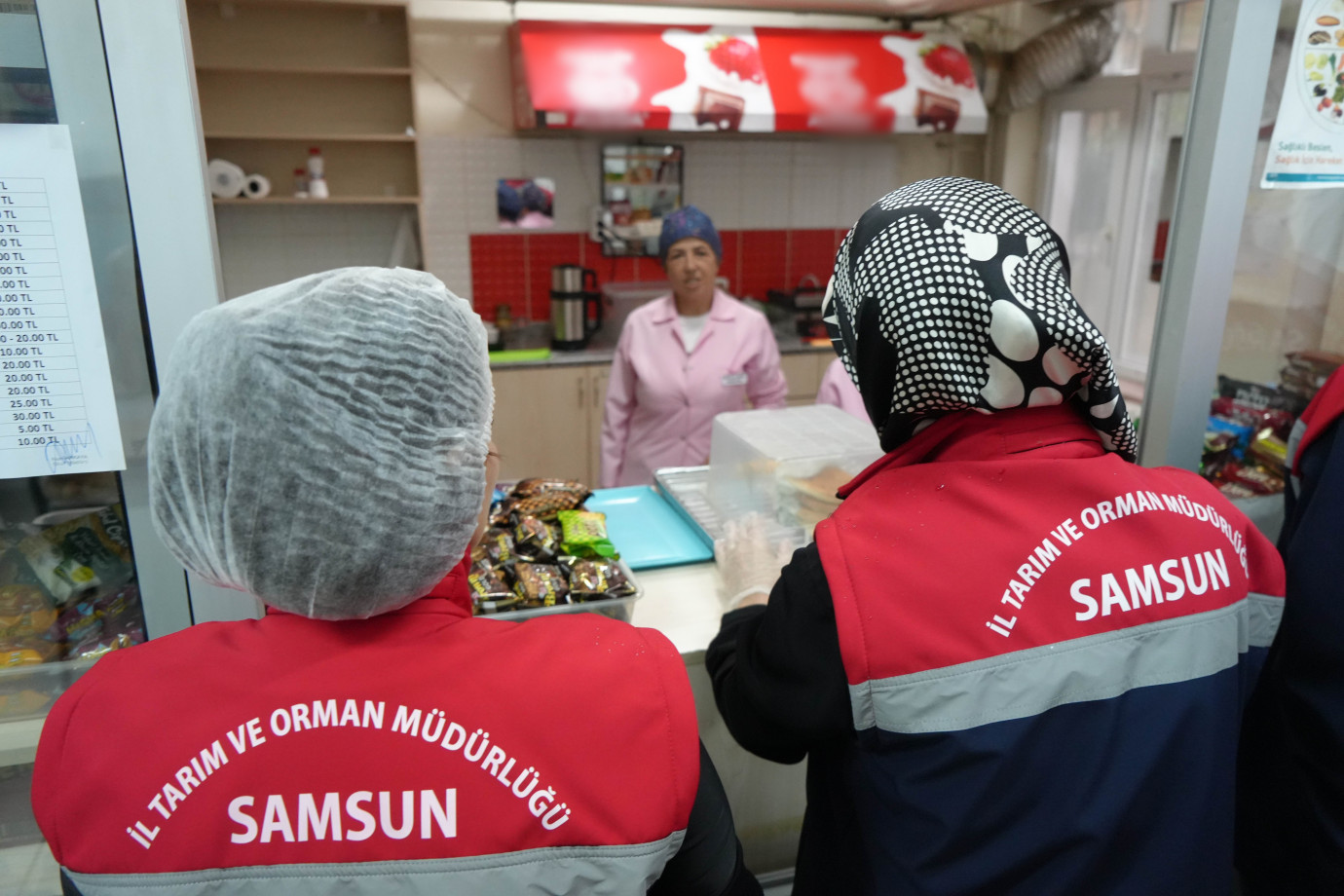 Samsun'da okul kantin ve yemekhaneleri denetlendi
