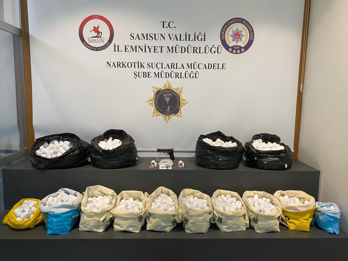 Samsun'da 105 bin uyuşturucu hap ele geçti: 5 gözaltı