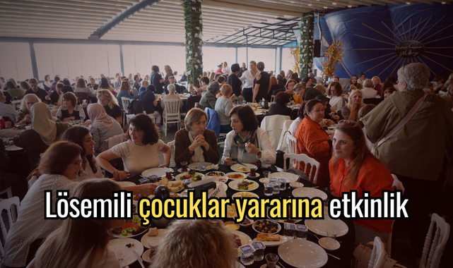 Lösemili çocuklar yararına etkinlik