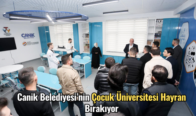 Canik Belediyesi'nin Çocuk Üniversitesi Hayran Bırakıyor