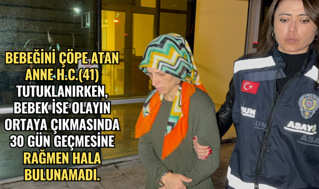 Çöpe atılan bebek bulunamadı