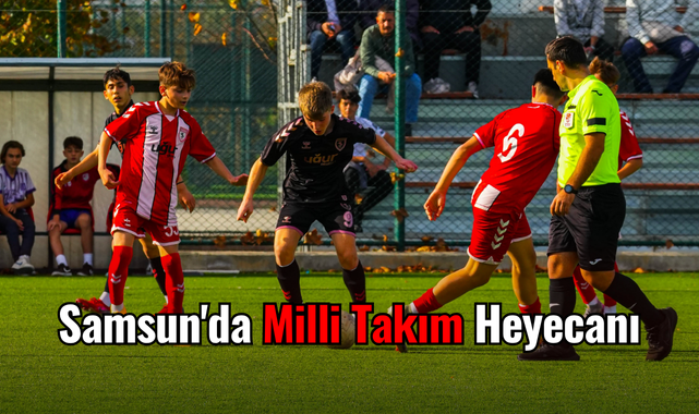 Samsun'da Milli Takım Heyecanı