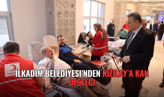 İlkadım Belediyesi’nden Kızılay’a Kan Desteği