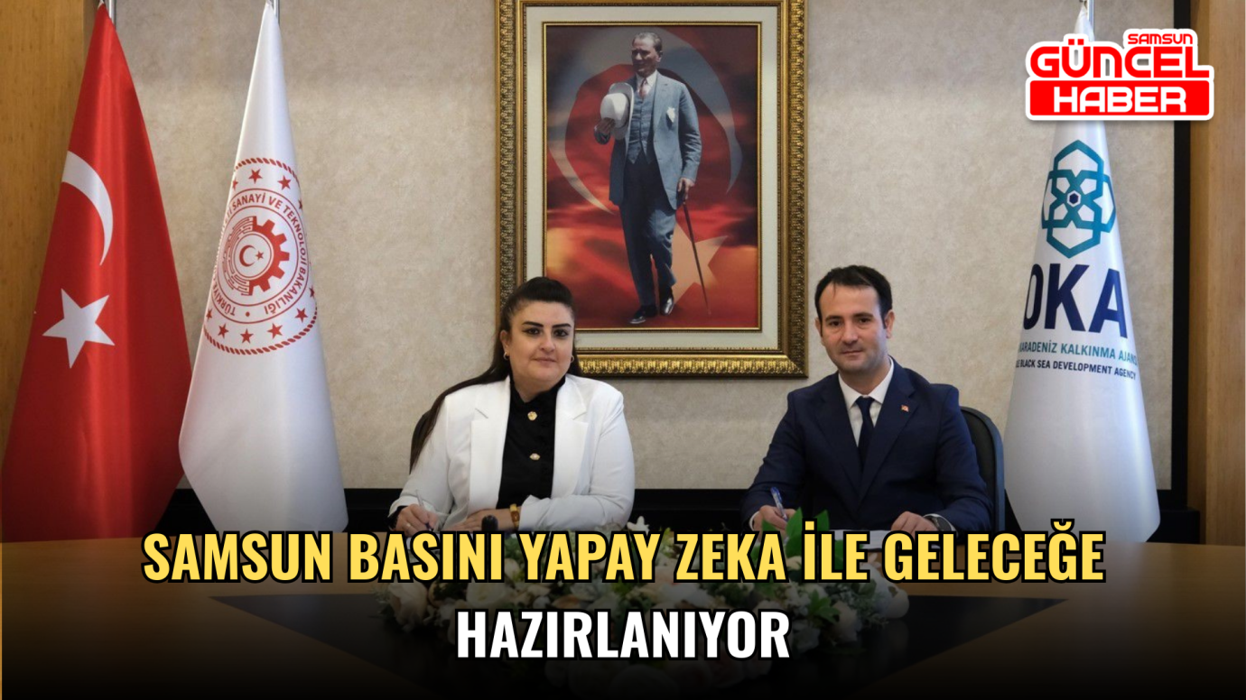 Samsun basını yapay zeka ile geleceğe hazırlanıyor