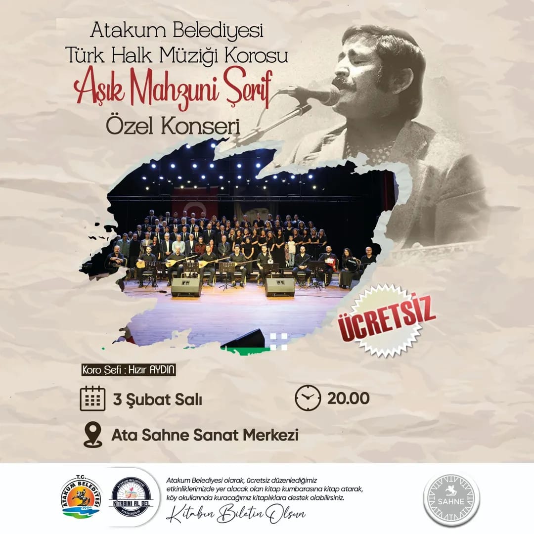 Atakum Belediyesinden anlamlı konser