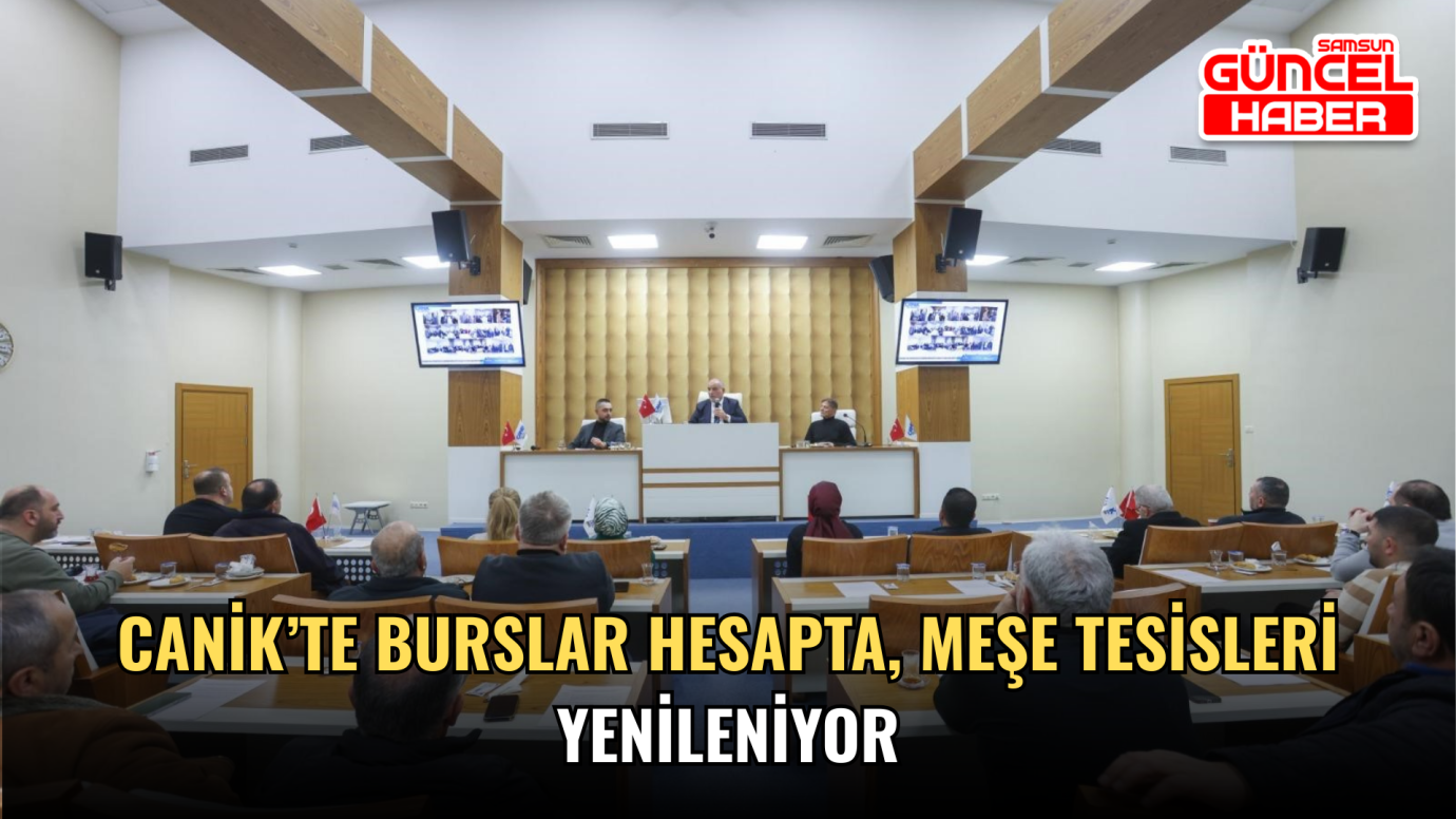 Canik’te burslar hesapta, Meşe Tesisleri yenileniyor