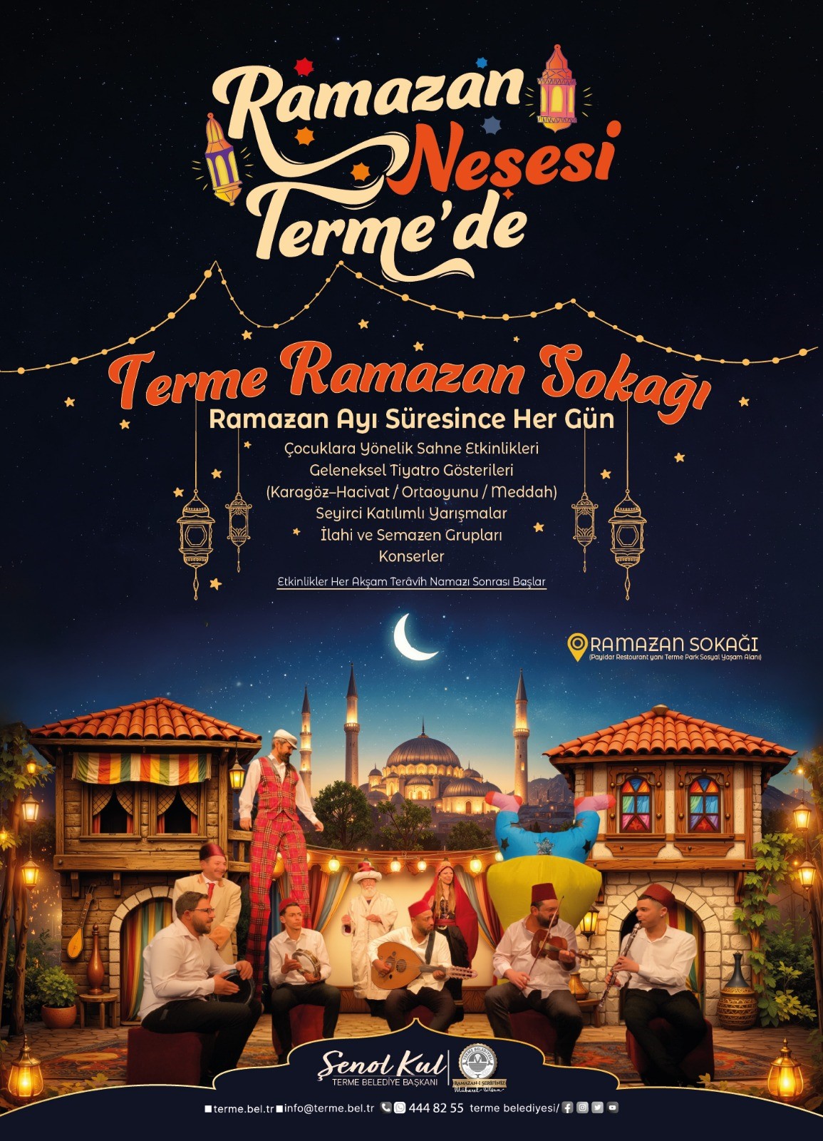 Ramazan neşesi Terme’de yaşanacak
