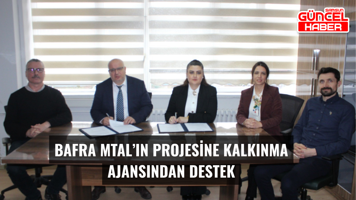 Bafra MTAL’ın projesine kalkınma ajansından destek