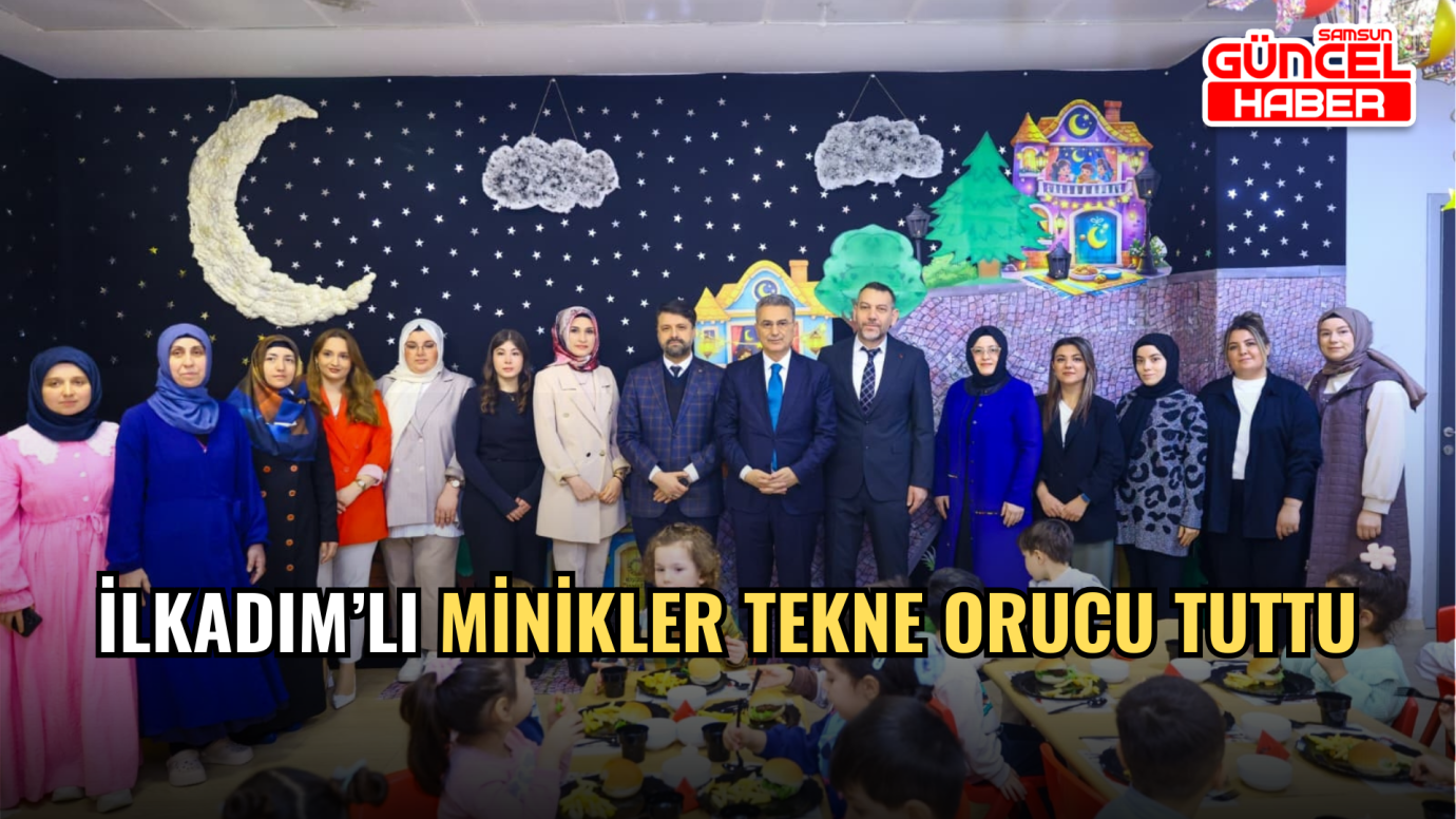 İlkadım’lı Minikler Tekne Orucu Tuttu