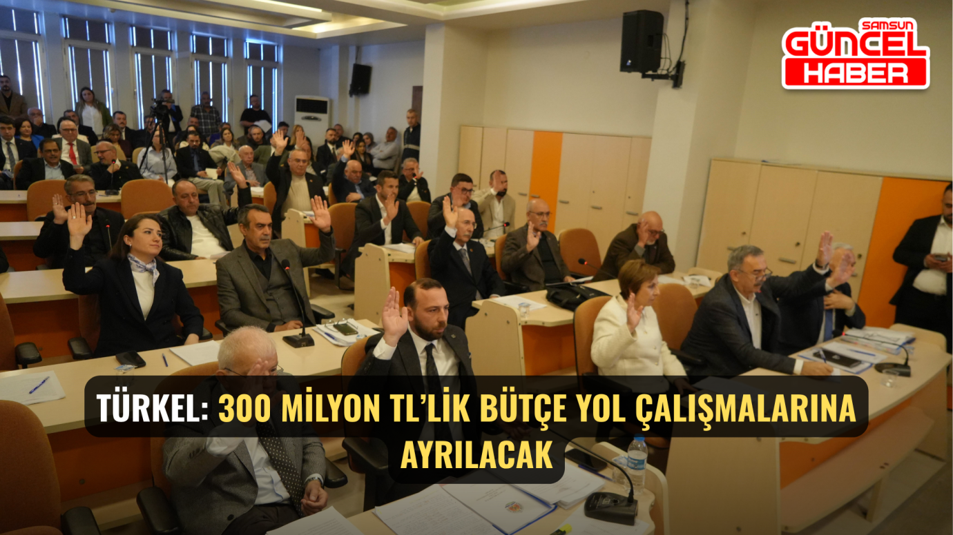 Türkel: 300 Milyon TL’lik Bütçe Yol Çalışmalarına Ayrılacak