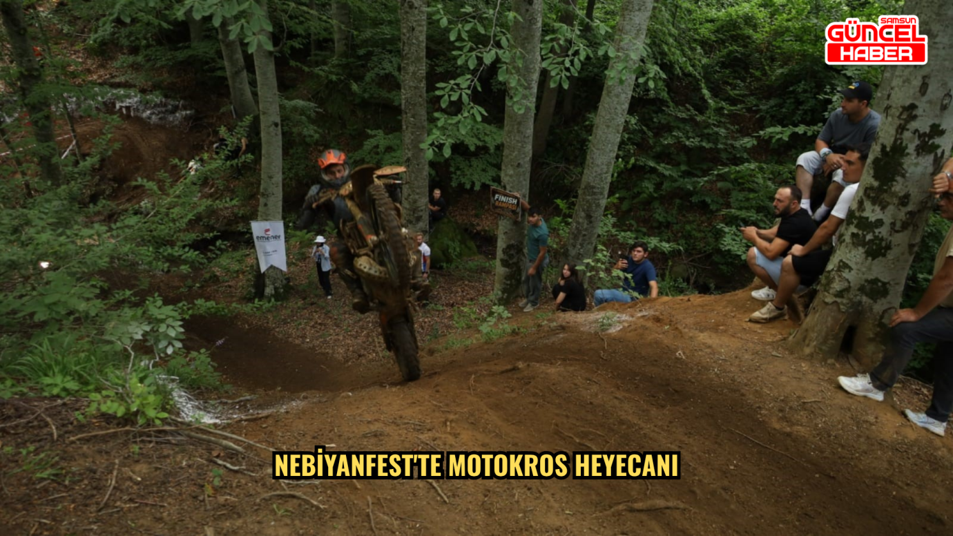 Nebiyanfest'te motokros heyecanı