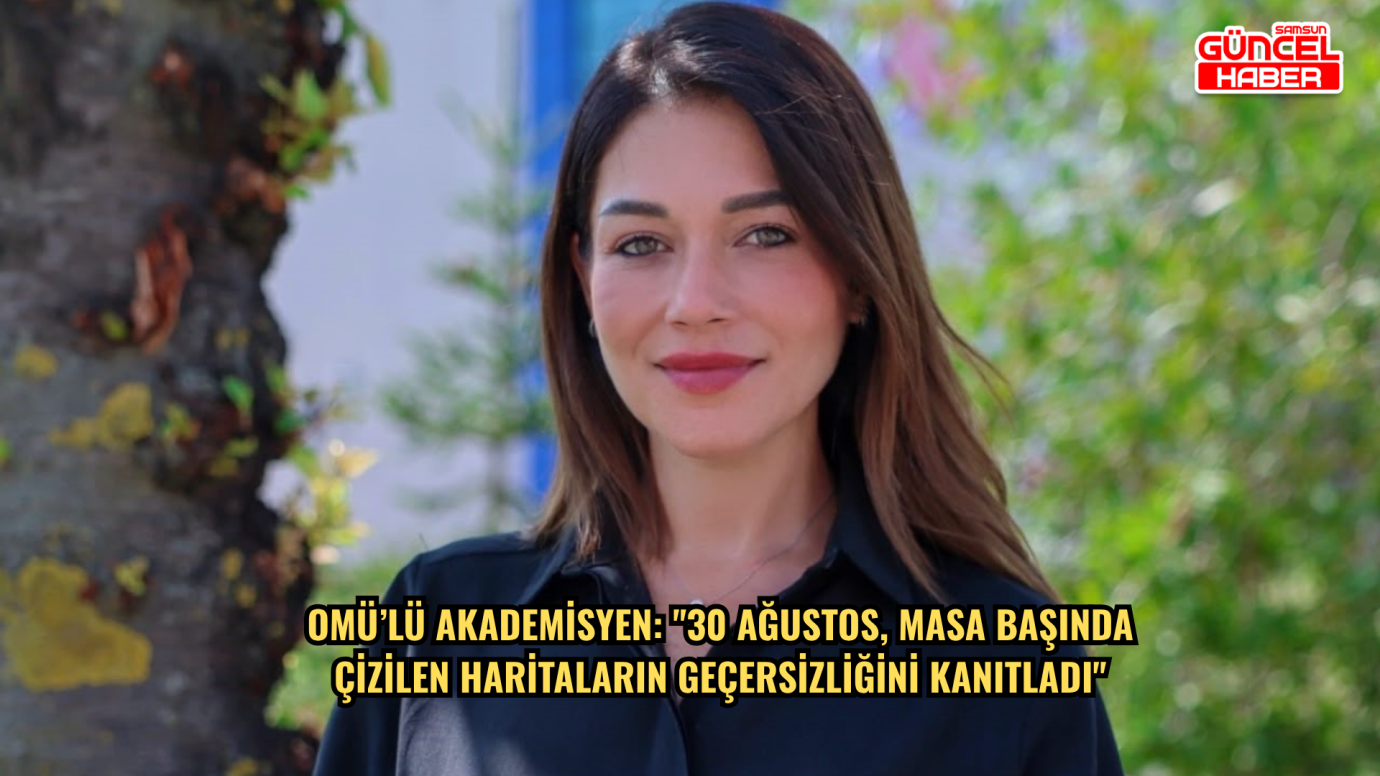 OMÜ’lü akademisyen: 