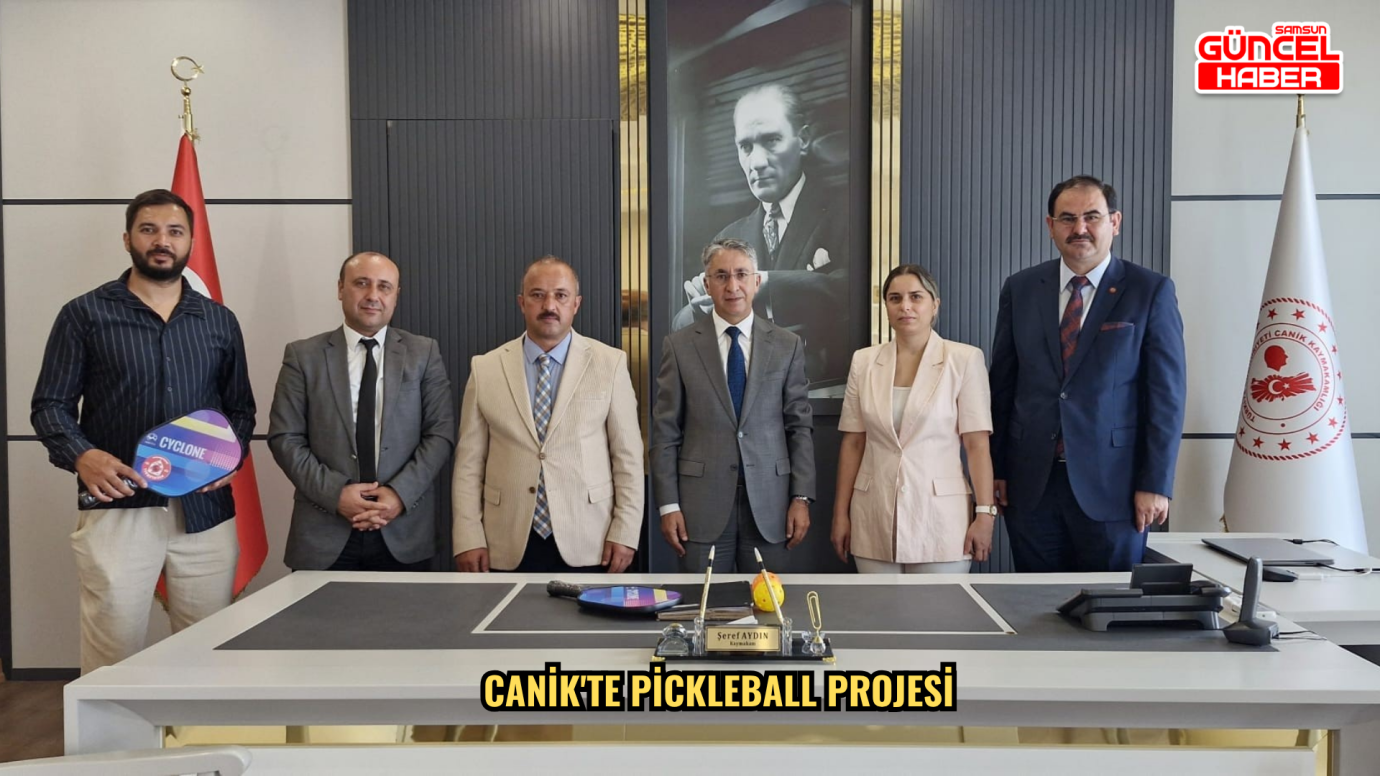 Canik'te pickleball projesi