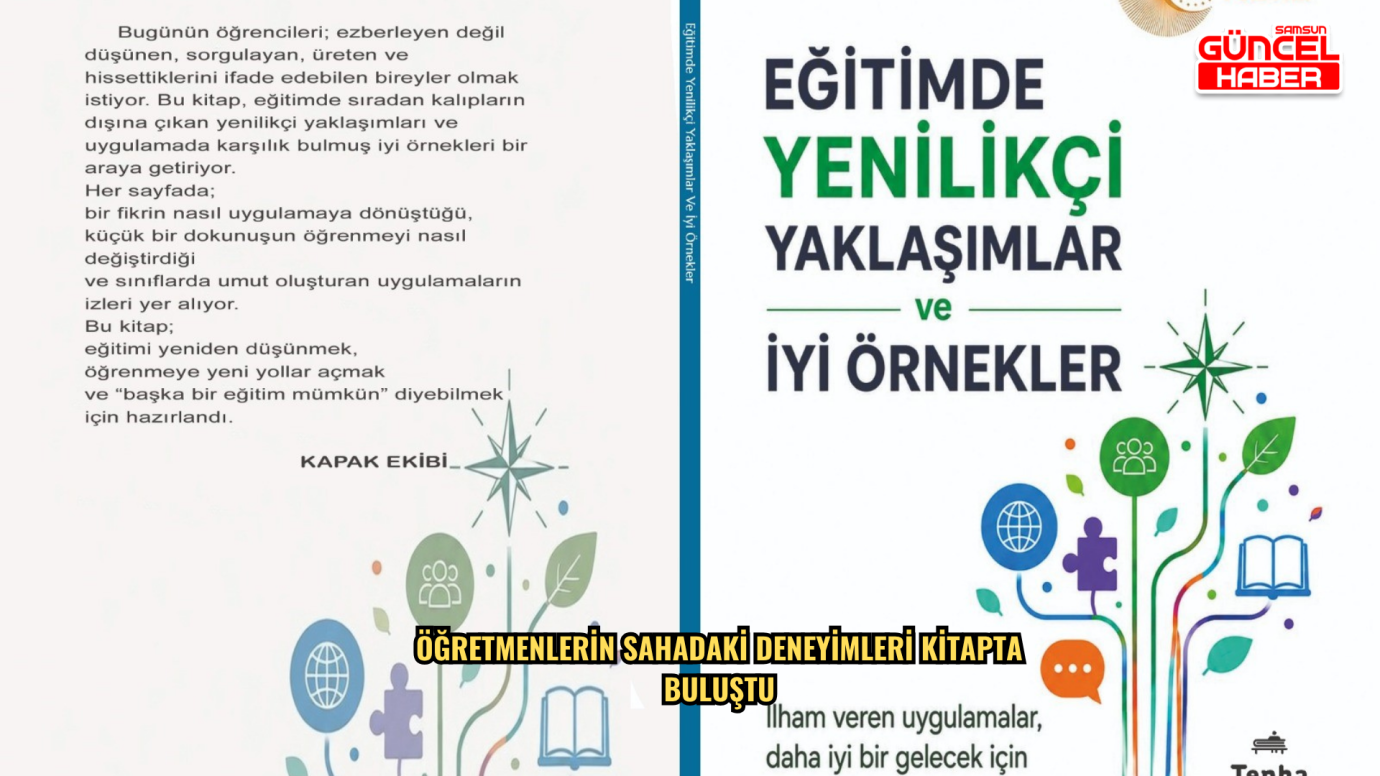Öğretmenlerin sahadaki deneyimleri kitapta buluştu