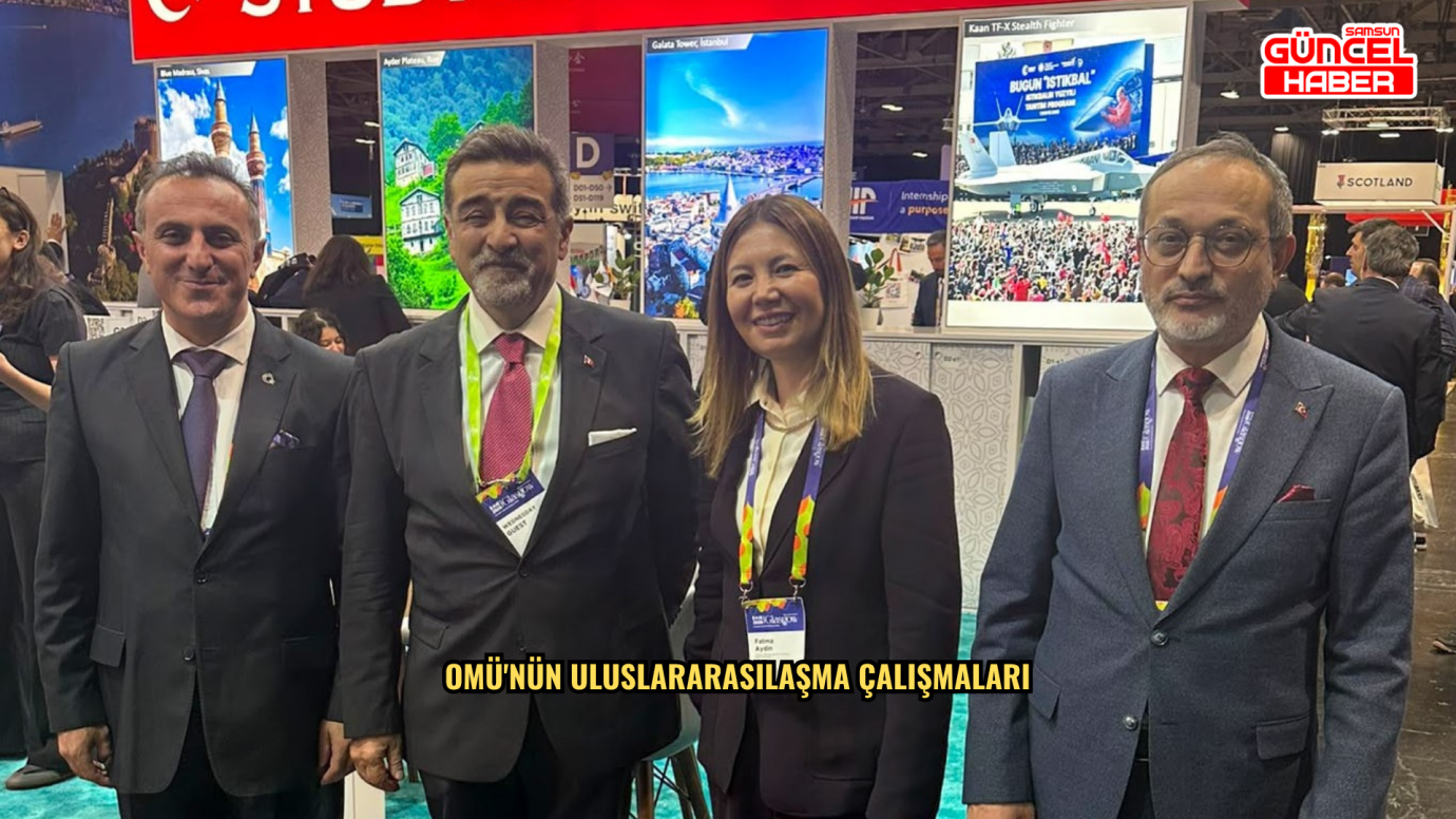 OMÜ'nün uluslararasılaşma çalışmaları