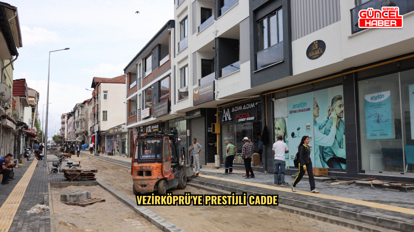 Vezirköprü'ye prestijli cadde