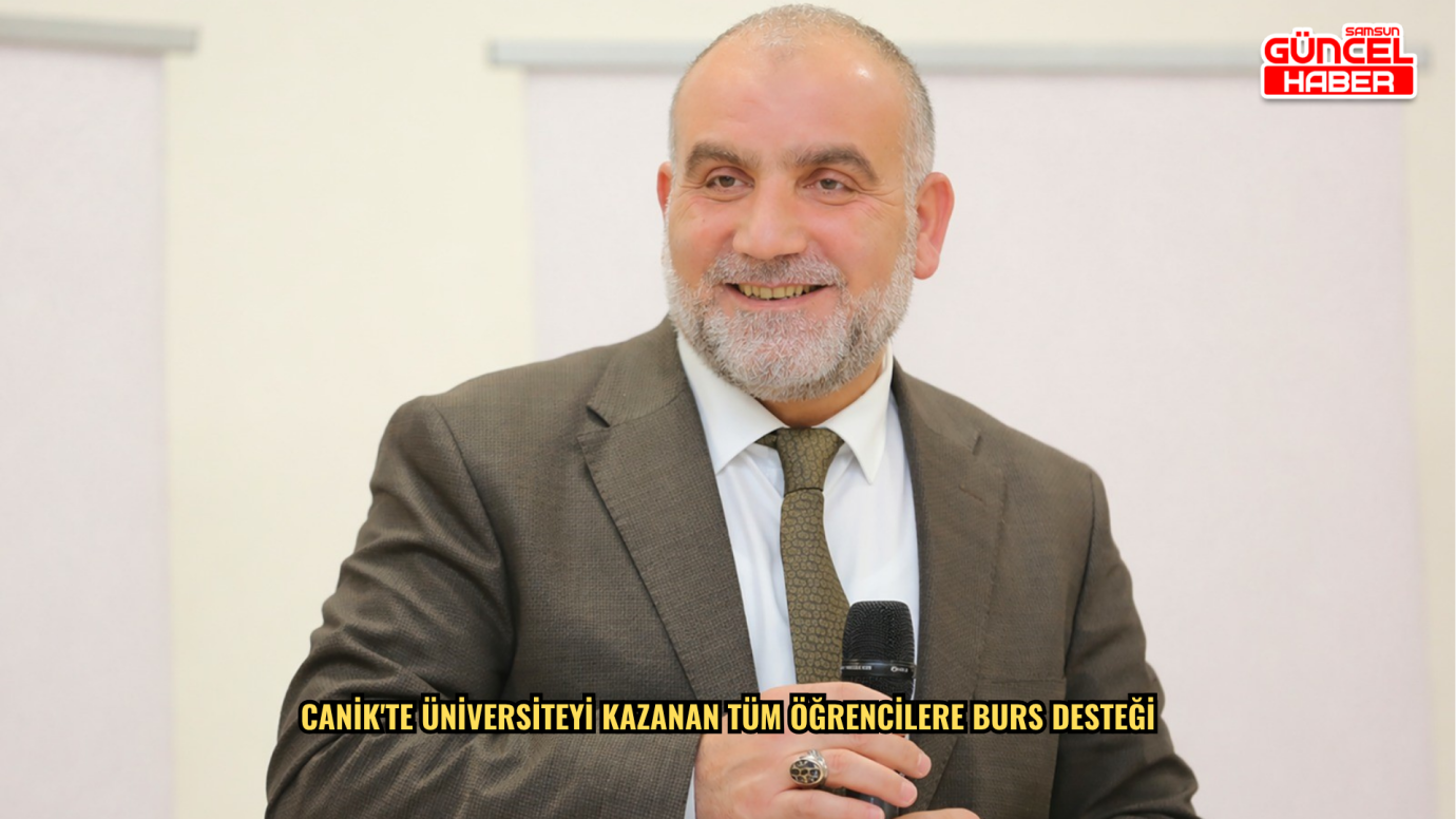  Canik'te üniversiteyi kazanan tüm öğrencilere burs desteği