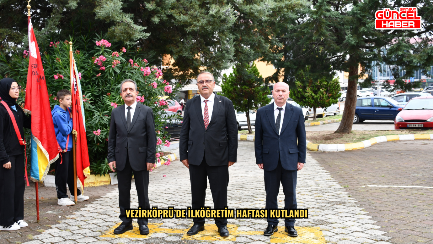 Vezirköprü’de İlköğretim Haftası kutlandı
