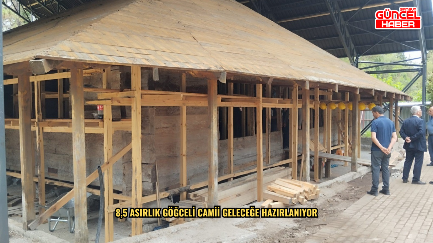  8,5 asırlık Göğceli Camii geleceğe hazırlanıyor