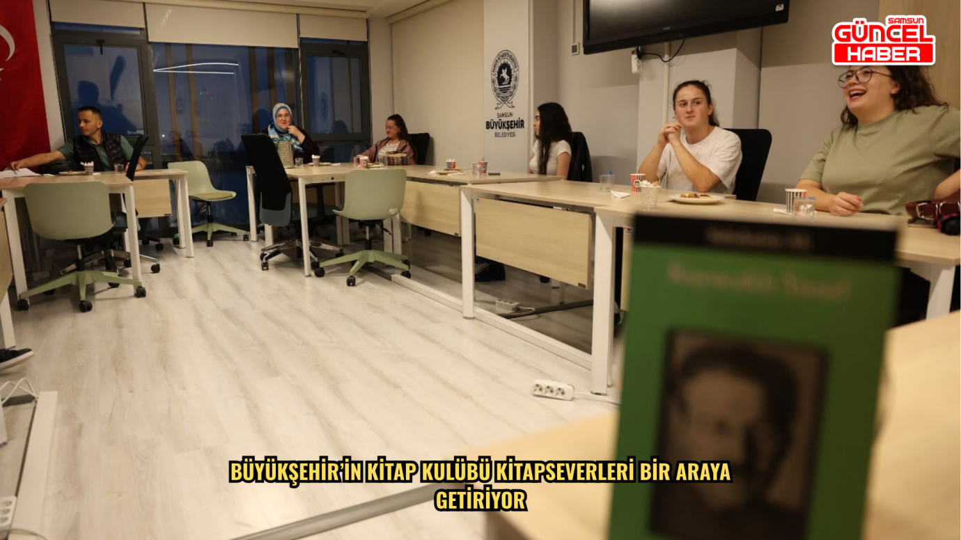 BÜYÜKŞEHİR’İN KİTAP KULÜBÜ KİTAPSEVERLERİ BİR ARAYA GETİRİYOR