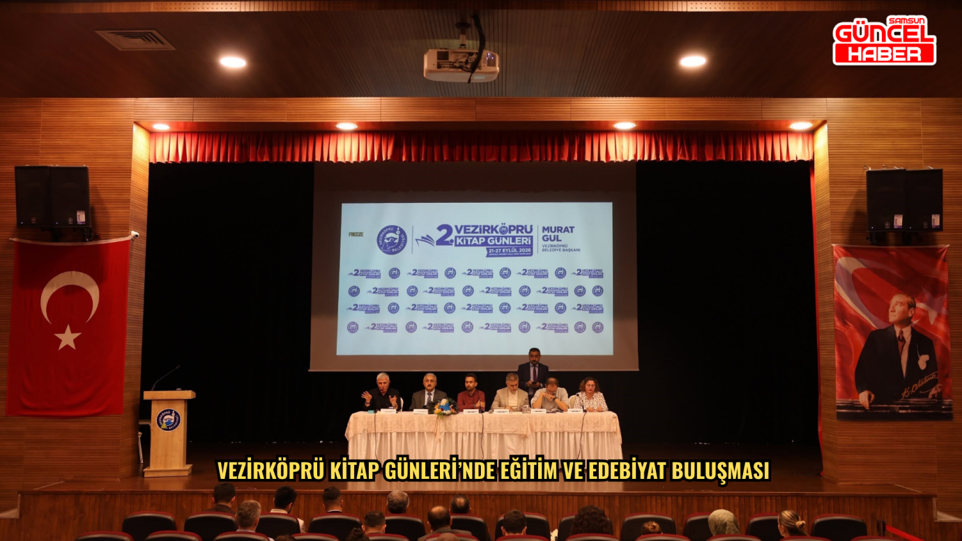 Vezirköprü Kitap Günleri’nde eğitim ve edebiyat buluşması