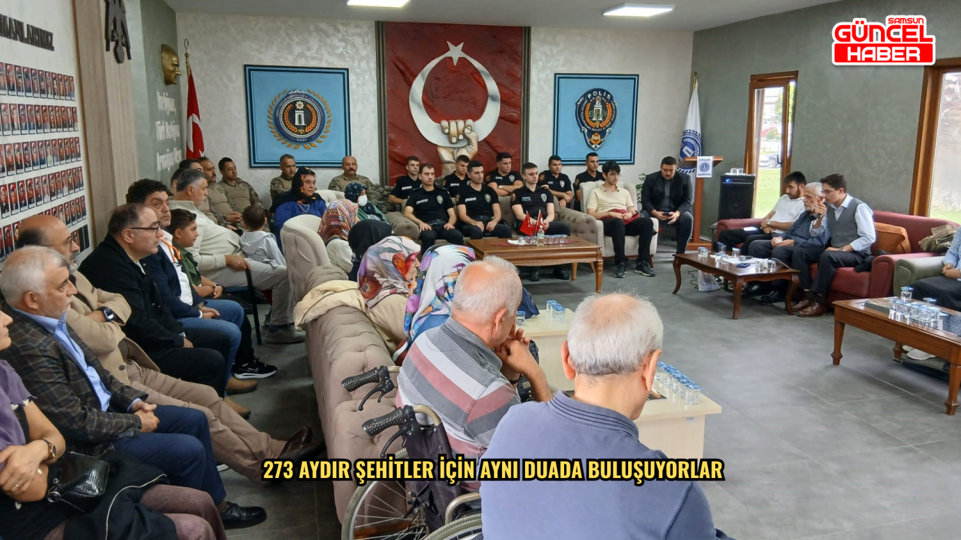 273 aydır şehitler için aynı duada buluşuyorlar
