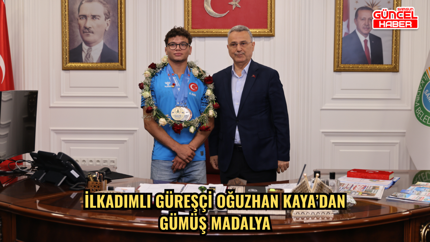 İlkadımlı Güreşçi Oğuzhan Kaya’dan Gümüş Madalya