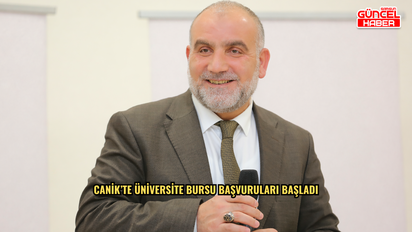 Canik’te üniversite bursu başvuruları başladı