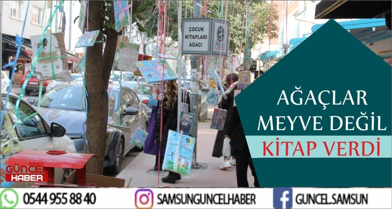 AĞAÇLAR MEYVE DEĞİL KİTAP VERDİ