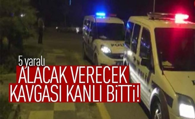 Alacak verecek kavgası kanlı bitti!