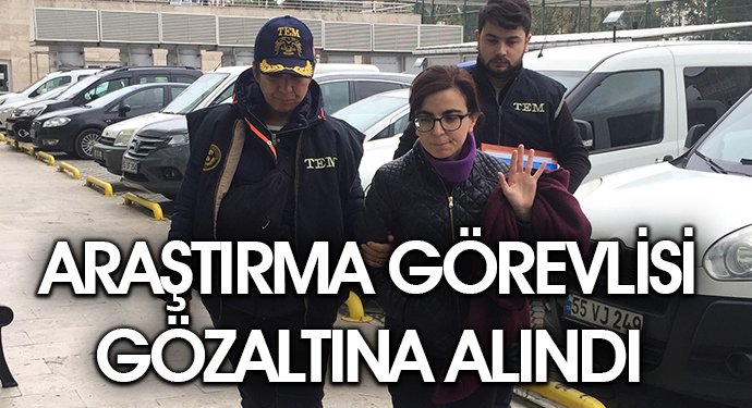 ARAŞTIRMA GÖREVLİSİ GÖZALTINA ALINDI