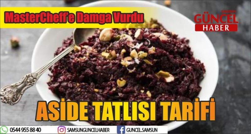 Aside tatlısı tarifi, Aside tatlısı nasıl yapılır?