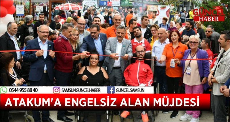 ATAKUM'A ENGELSİZ ALAN MÜJDESİ