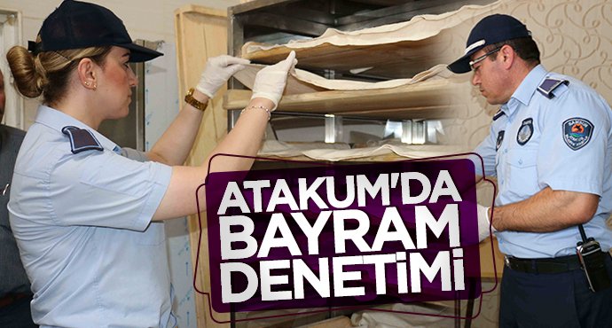 Atakum'da bayram denetimi
