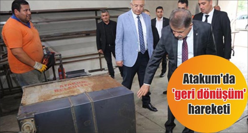 Atakum'da 'geri dönüşüm' hareketi