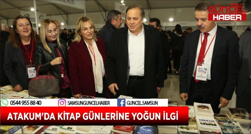 ATAKUM'DA KİTAP GÜNLERİNE YOĞUN İLGİ