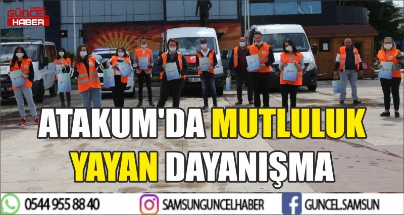 ATAKUM'DA MUTLULUK YAYAN DAYANIŞMA