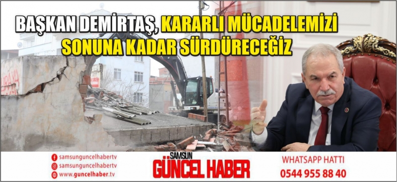 BAŞKAN DEMİRTAŞ, KARARLI MÜCADELEMİZİ SONUNA KADAR SÜRDÜRECEĞİZ